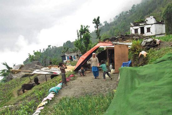 Erdbeben in Nepal Karthali 