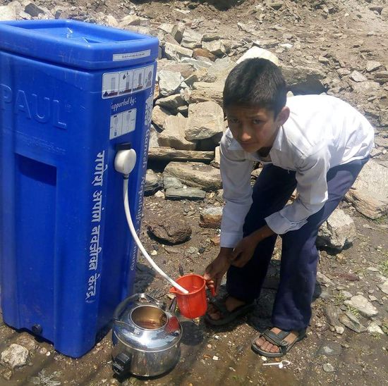 Nepal Karthali Schule Provisorium 