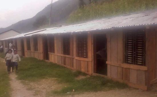 Nepal Karthali Schule Provisorium 